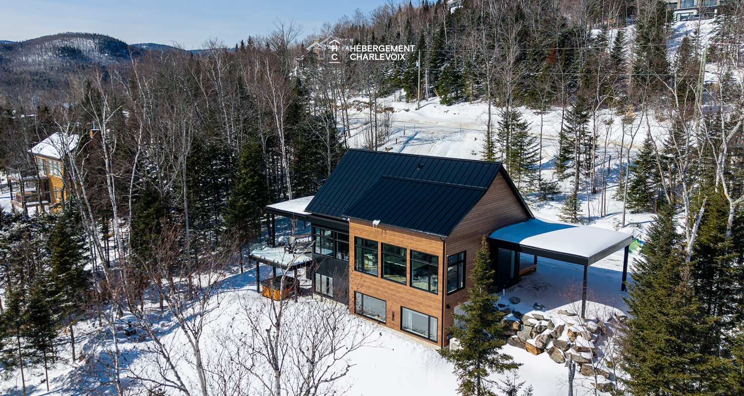BOU-161 - NOUVEAU CHALET! Faites le plein d'énergie et de lumière naturelle