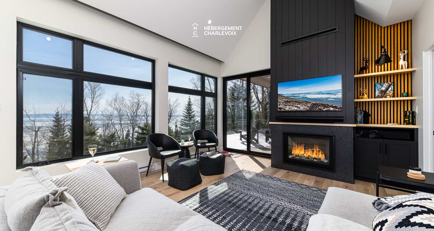 BOU-161 - NOUVEAU CHALET! Faites le plein d'énergie et de lumière naturelle