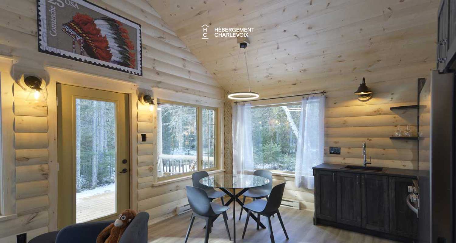 CAB-15-2 - Expérience de la cabane de trappeurs version chic!