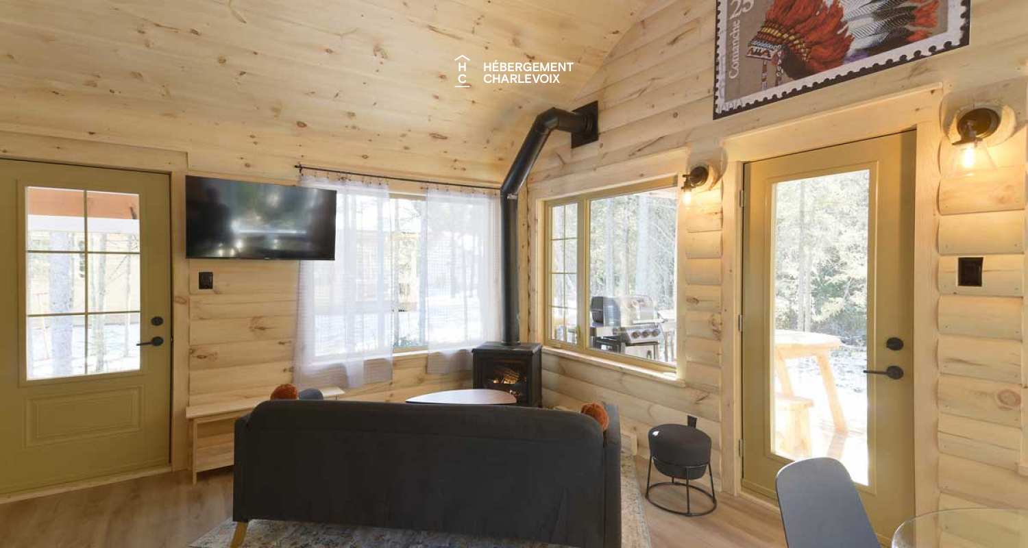 CAB-15-2 - Expérience de la cabane de trappeurs version chic!