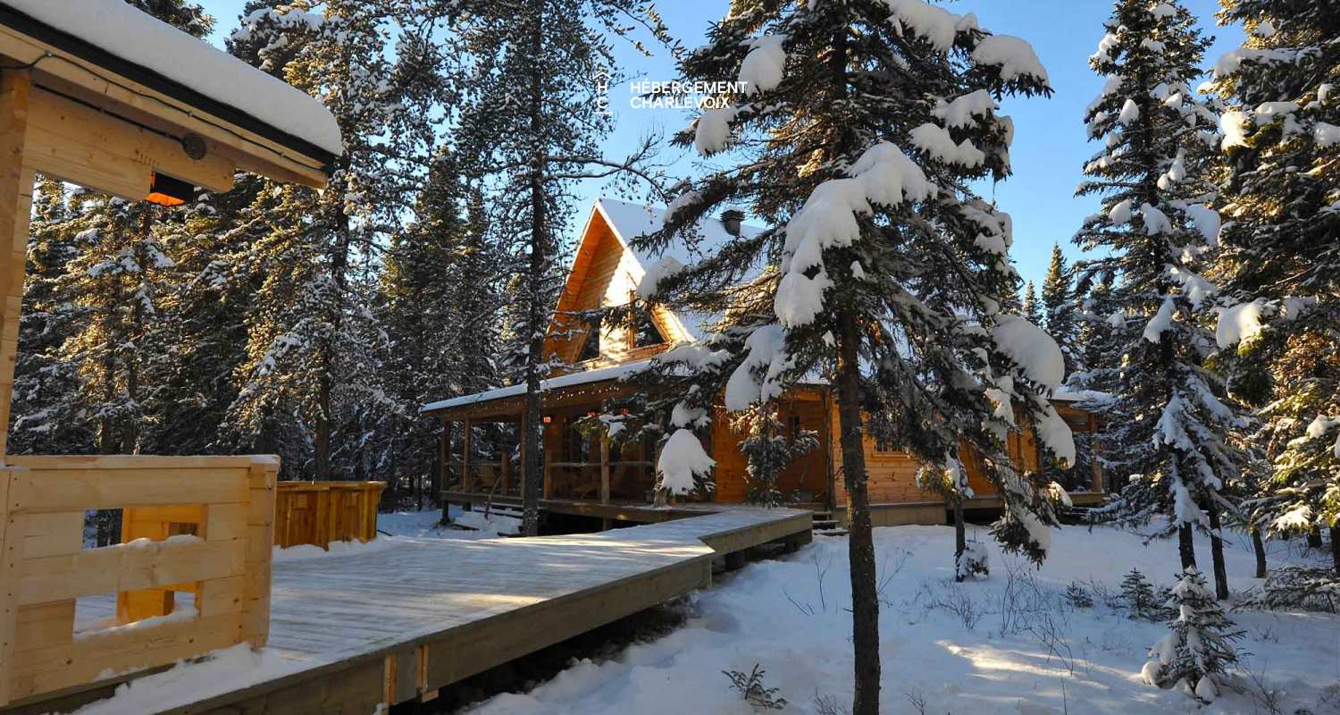 CAB-10 - LOCATED 500 M FROM THE MONT GRAND-FONDS SKI RESORT