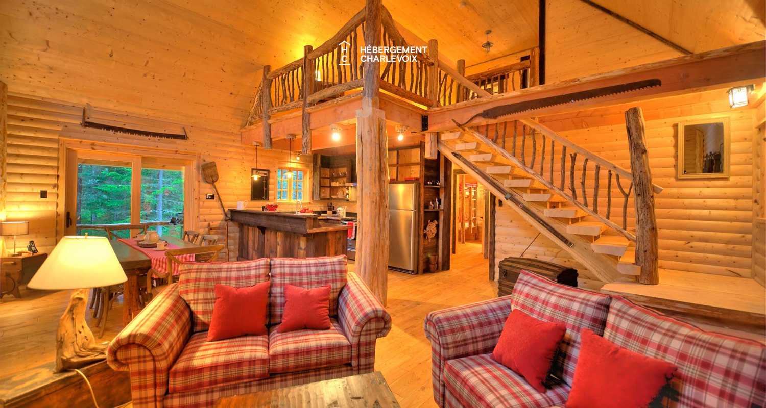 CAB-10 - LOCATED 500 M FROM THE MONT GRAND-FONDS SKI RESORT