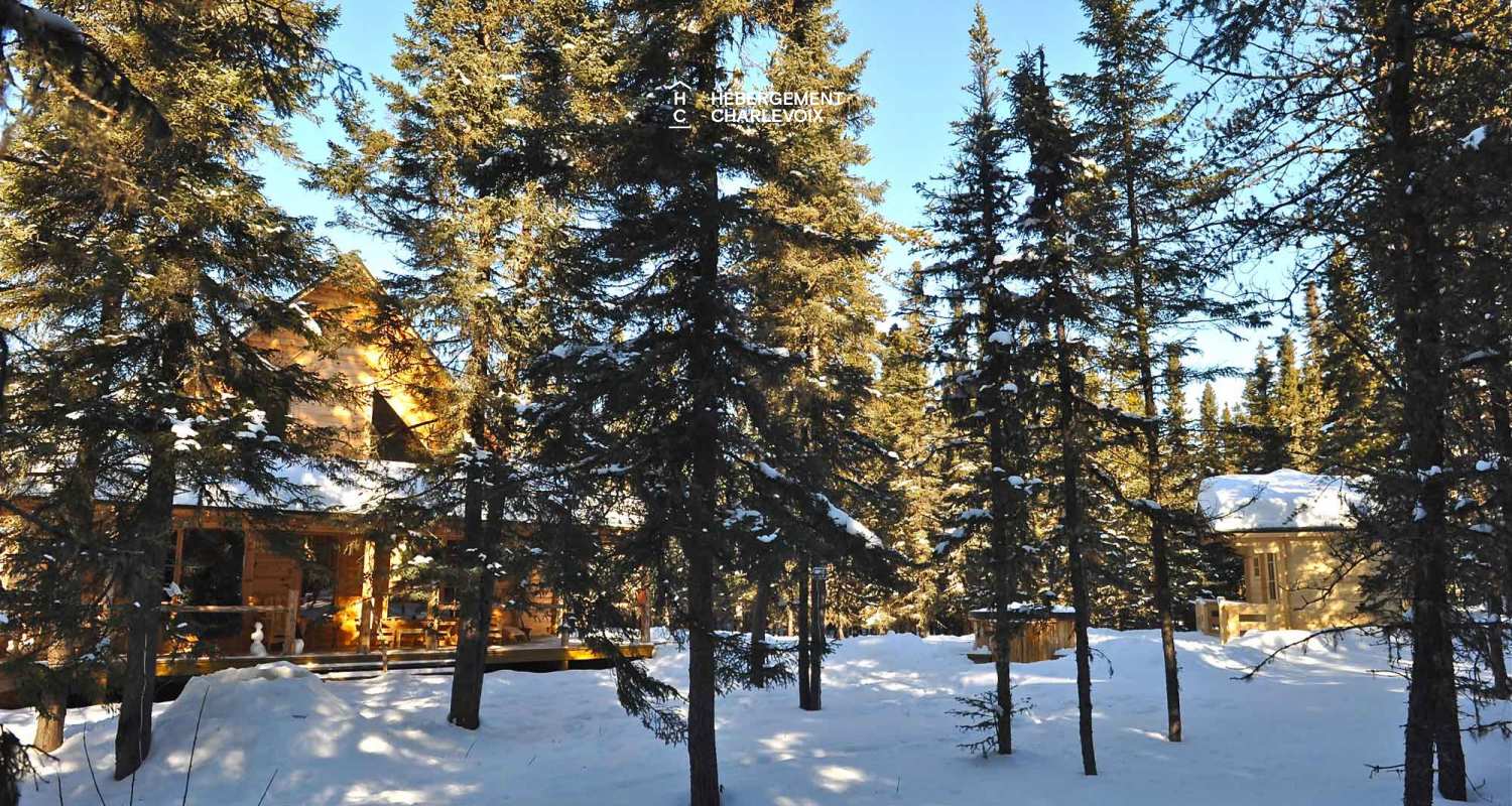 CAB-10 - LOCATED 500 M FROM THE MONT GRAND-FONDS SKI RESORT