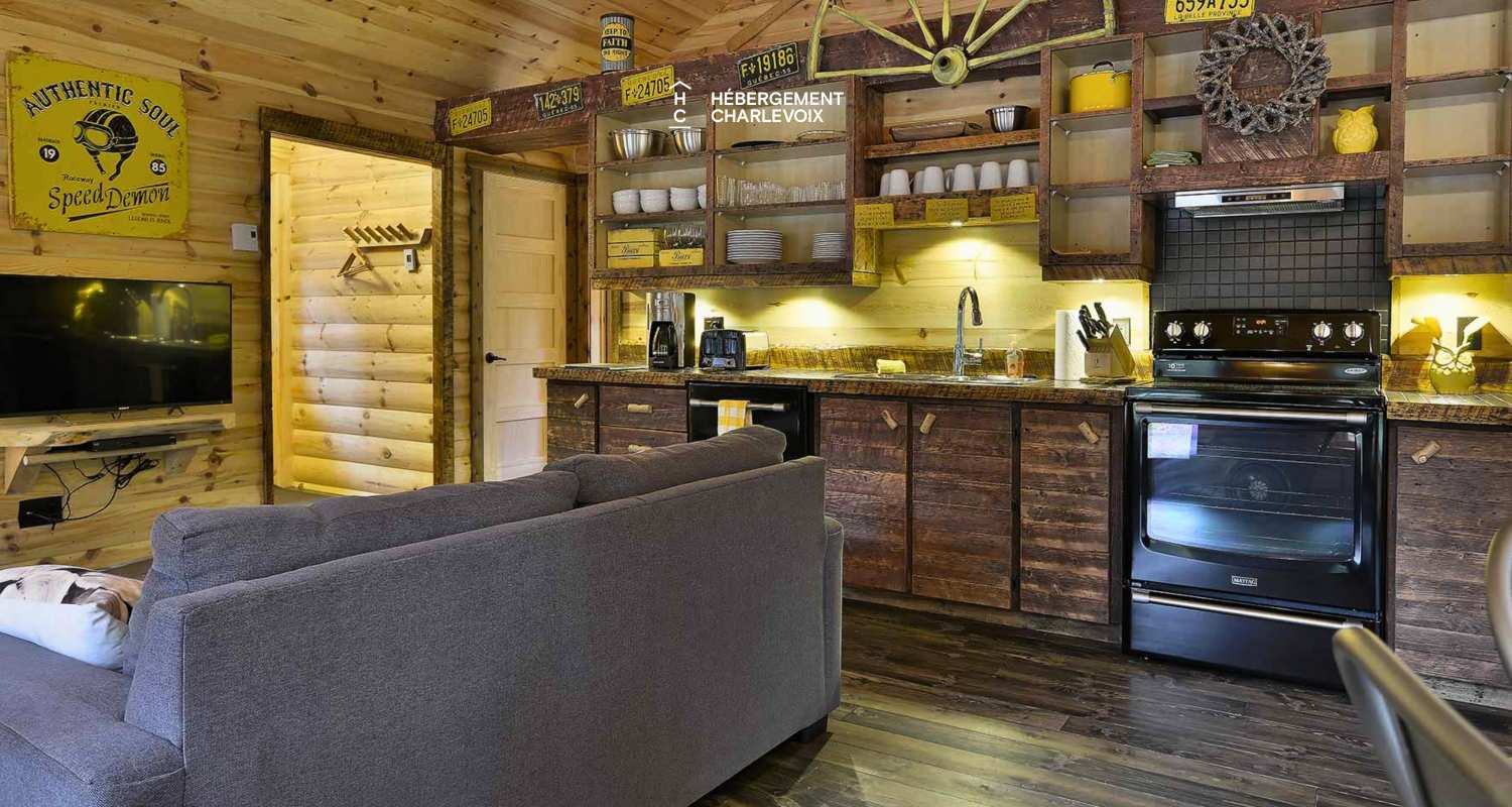 CAB-15-1 - Expérience inoubliable en plein coeur de la forêt!