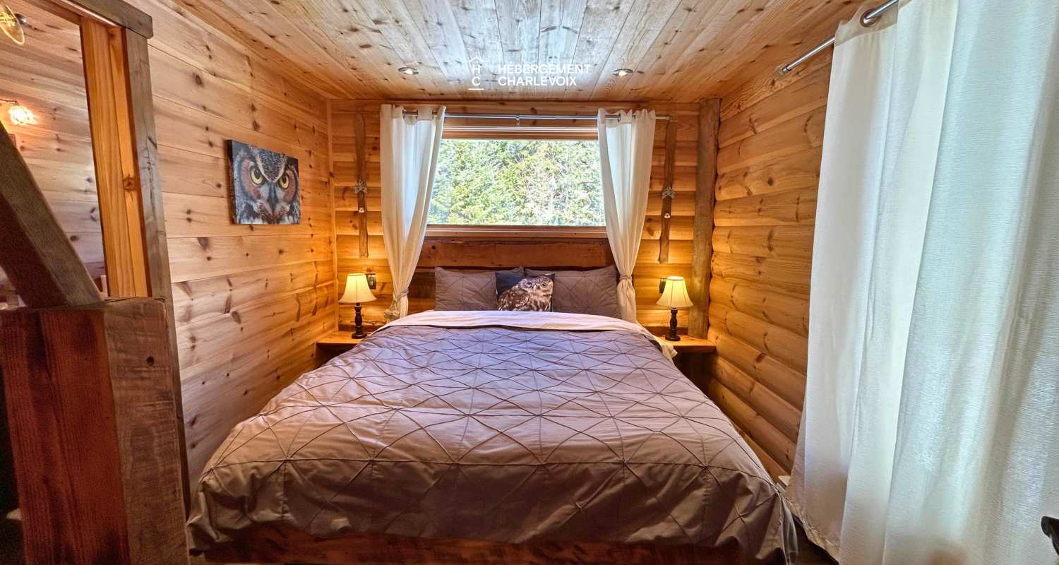 CAB-15-1 - Expérience inoubliable en plein coeur de la forêt!