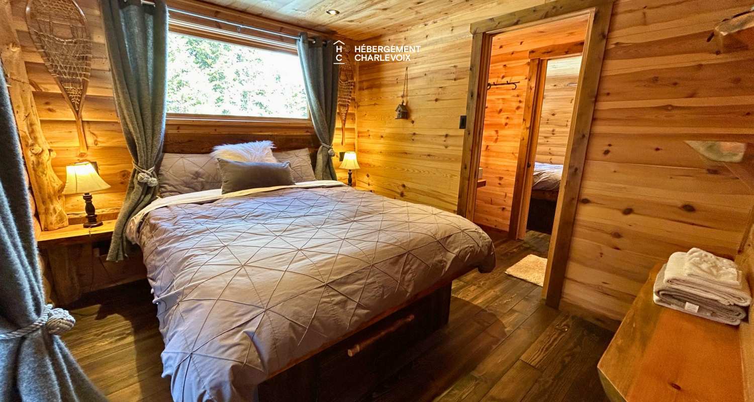 CAB-15-1 - Expérience inoubliable en plein coeur de la forêt!