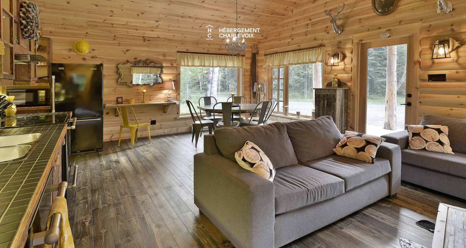 CAB-15-1 - Expérience inoubliable en plein coeur de la forêt!