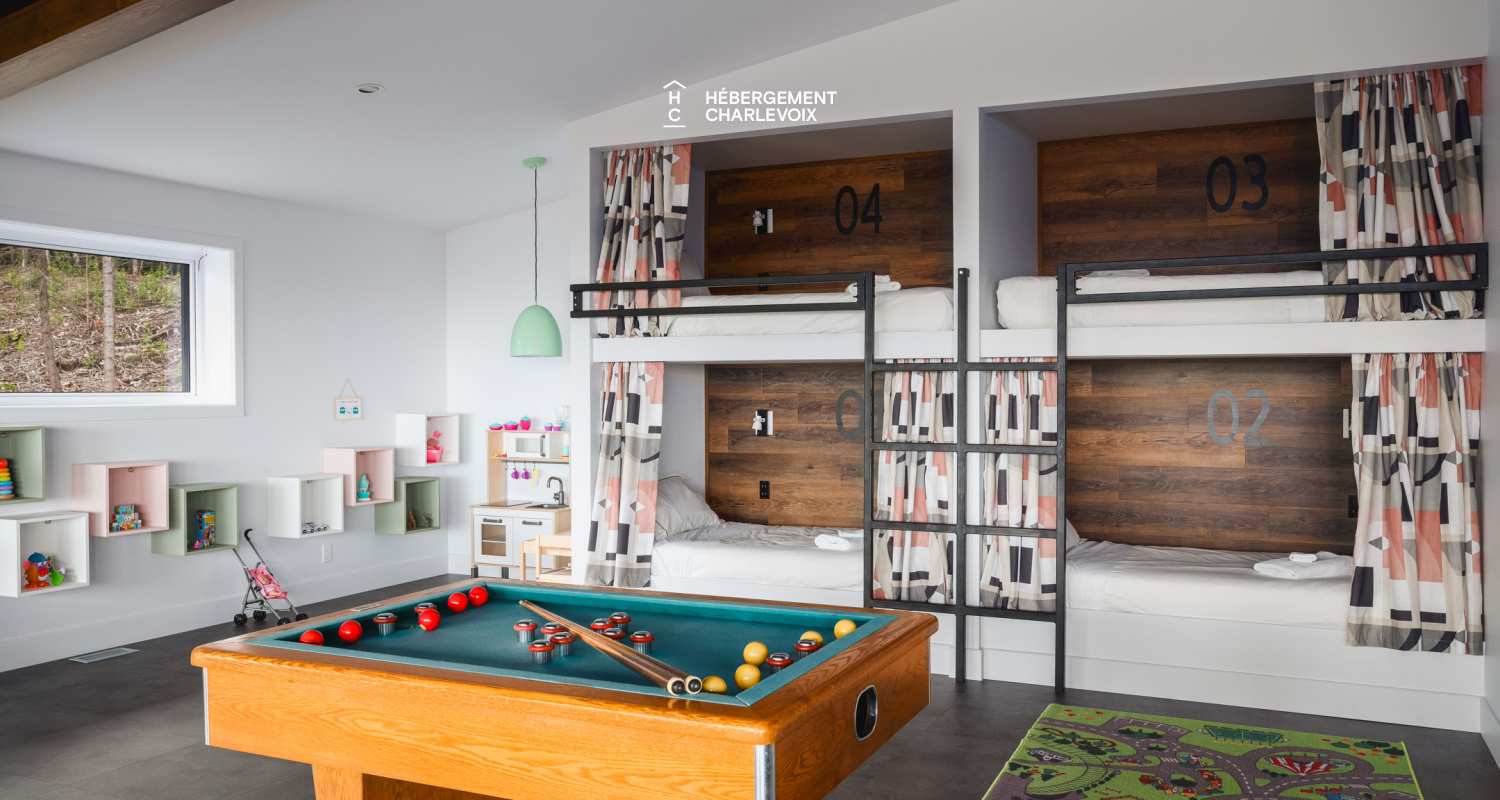 CHO-155 - Modernity and comfort in the heart of Charlevoix nature!