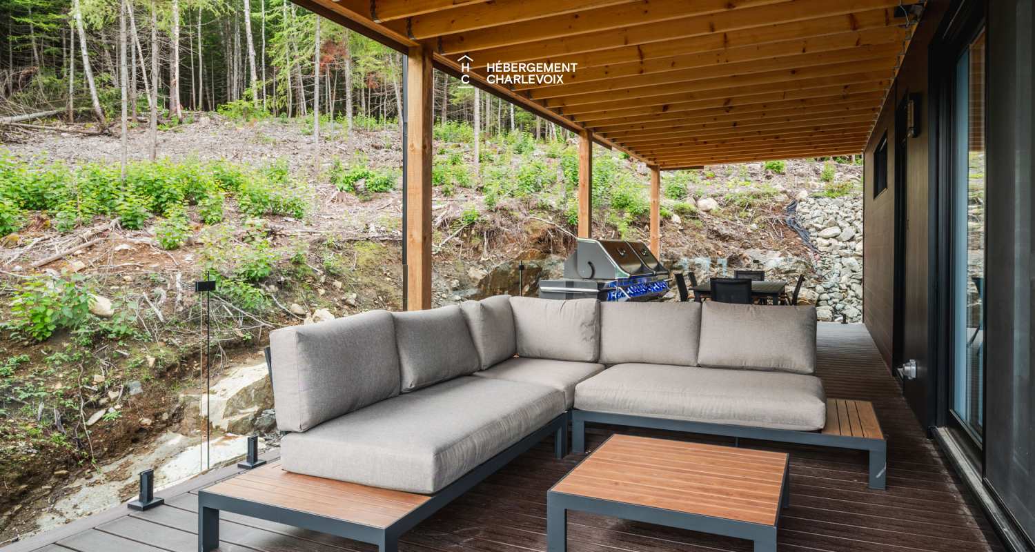 CHO-155 - Modernity and comfort in the heart of Charlevoix nature!