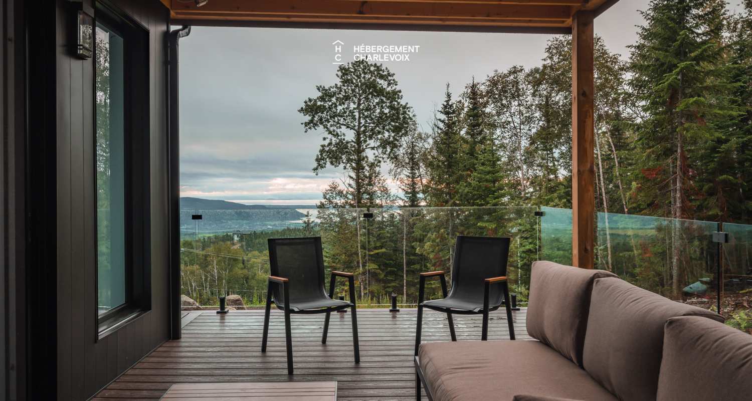 CHO-155 - Modernity and comfort in the heart of Charlevoix nature!