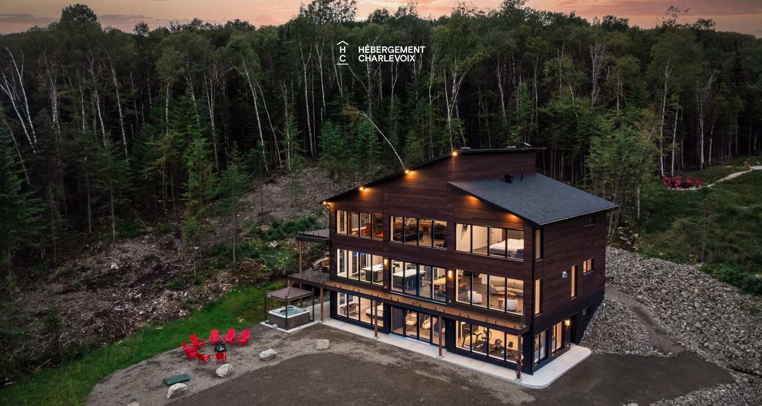 CHO-155 - Modernity and comfort in the heart of Charlevoix nature!