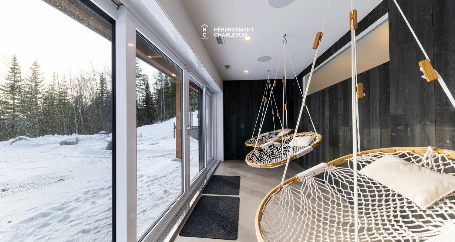 CHO-155 - Modernity and comfort in the heart of Charlevoix nature!