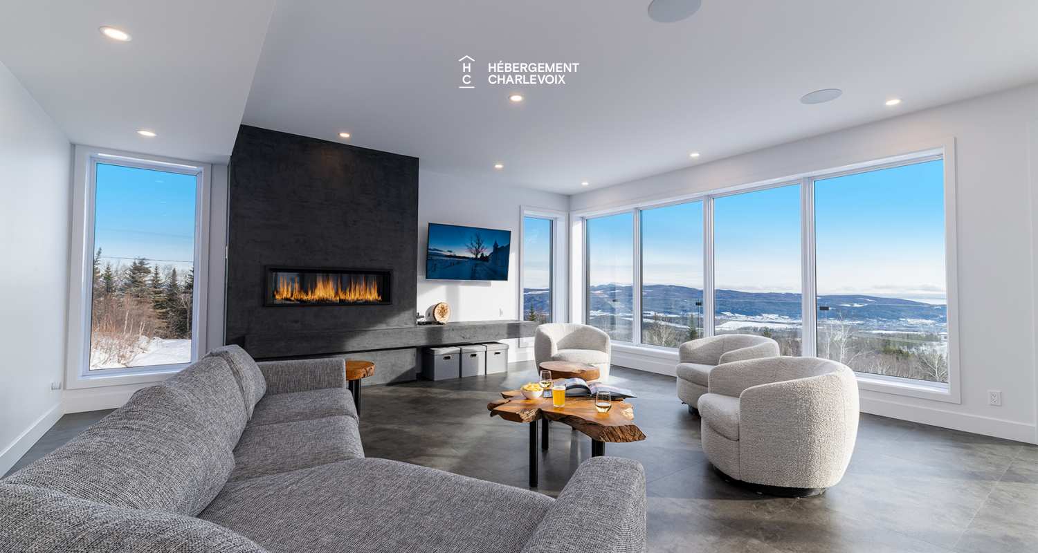 CHO-155 - Modernity and comfort in the heart of Charlevoix nature!