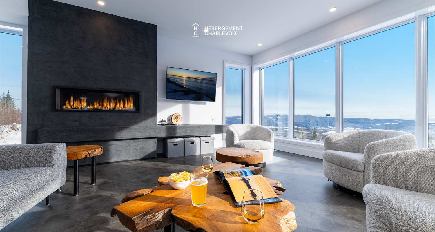 CHO-155 - Modernity and comfort in the heart of Charlevoix nature!