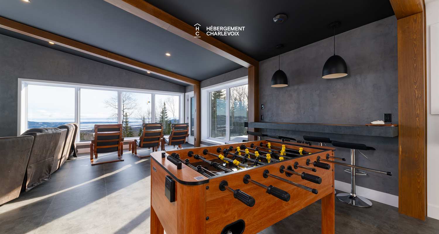 CHO-155 - Modernity and comfort in the heart of Charlevoix nature!