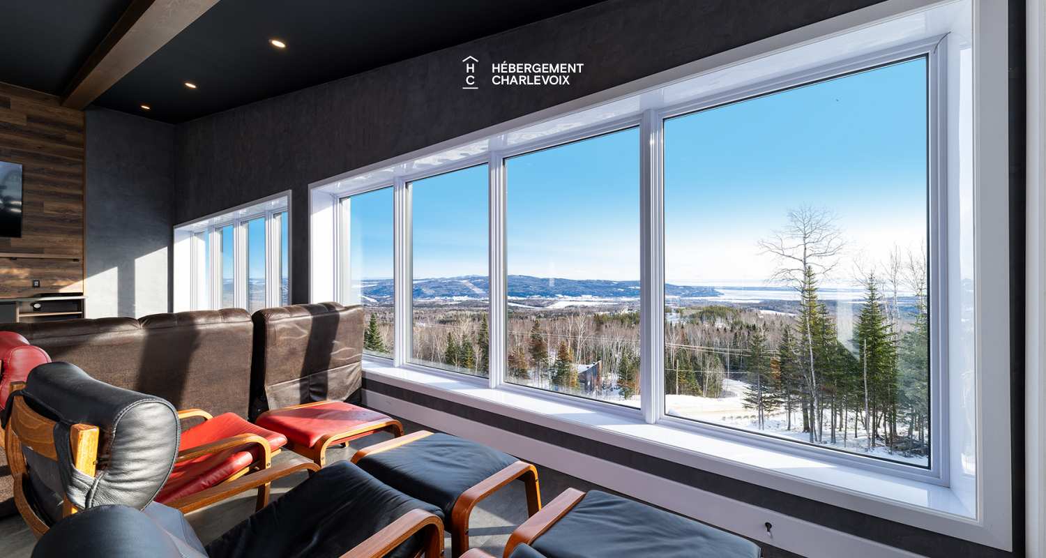 CHO-155 - Modernity and comfort in the heart of Charlevoix nature!