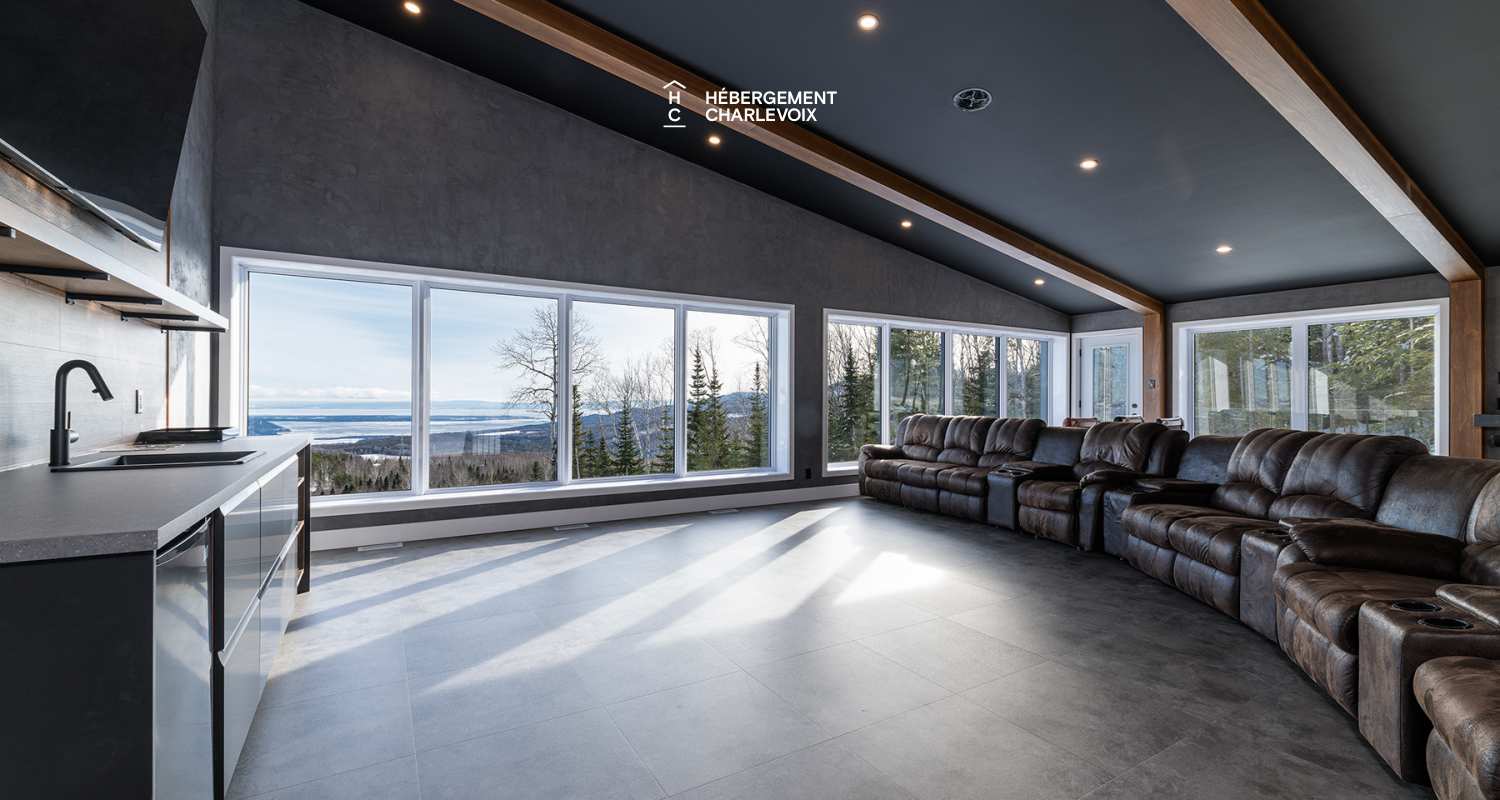 CHO-155 - Modernity and comfort in the heart of Charlevoix nature!