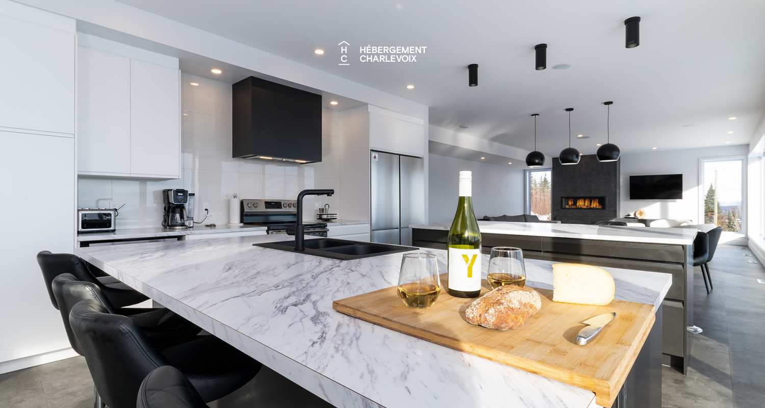 CHO-155 - Modernity and comfort in the heart of Charlevoix nature!