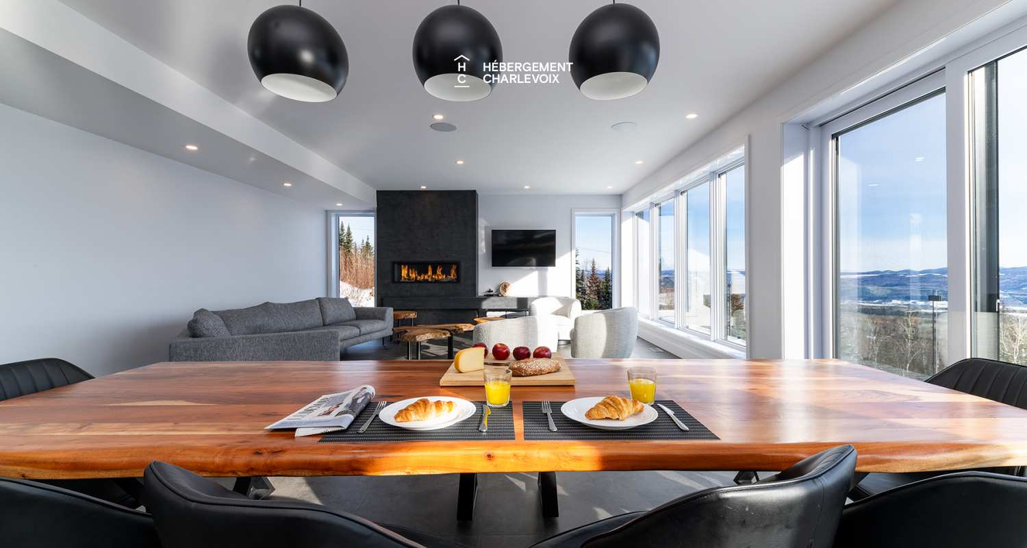 CHO-155 - Modernity and comfort in the heart of Charlevoix nature!