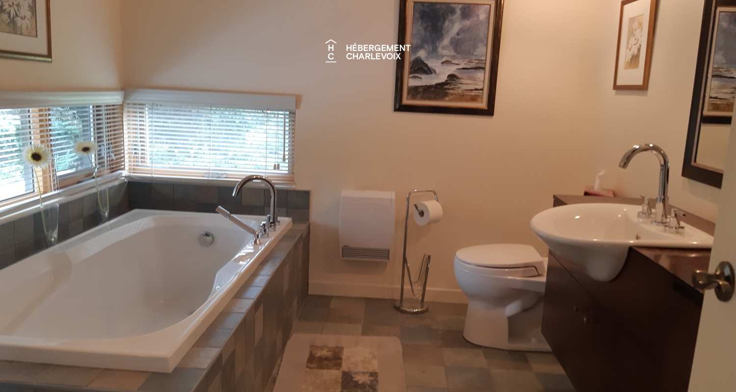 COT-121 - Esprit vacancier dans un lieu enchanteur à Baie-St-Paul