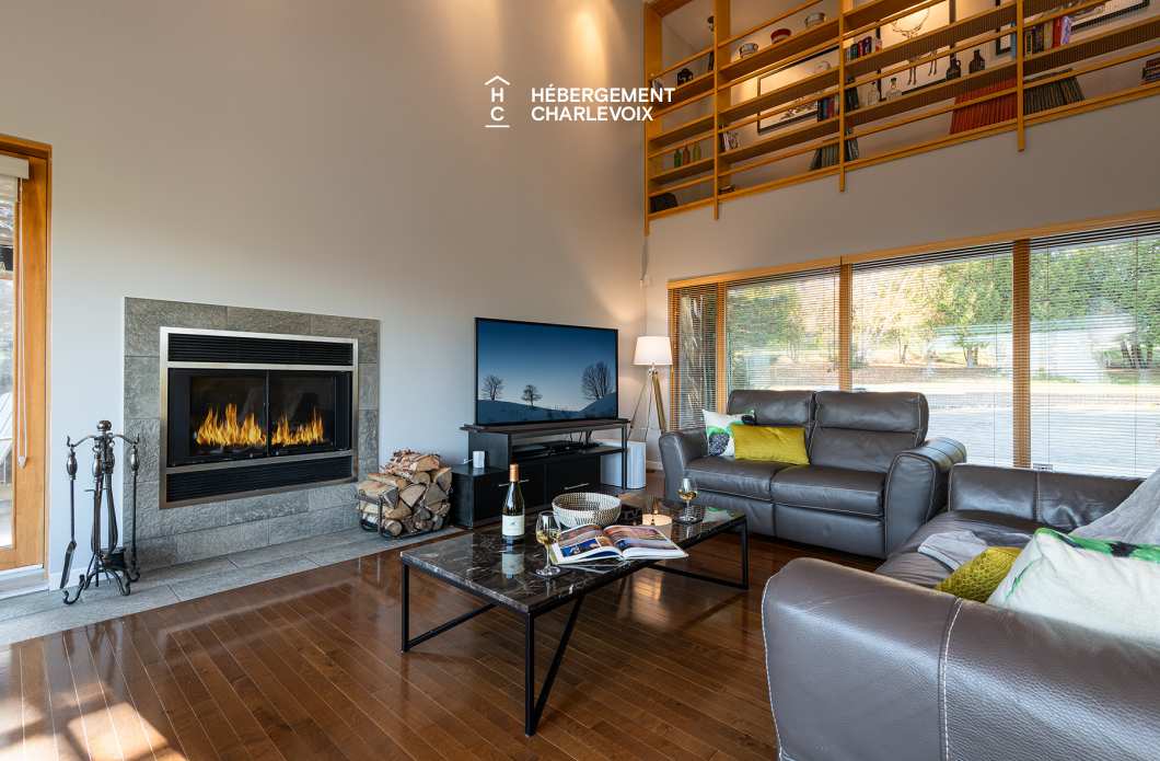 COT-121 - Fully equipped chalet  in Charlevoix