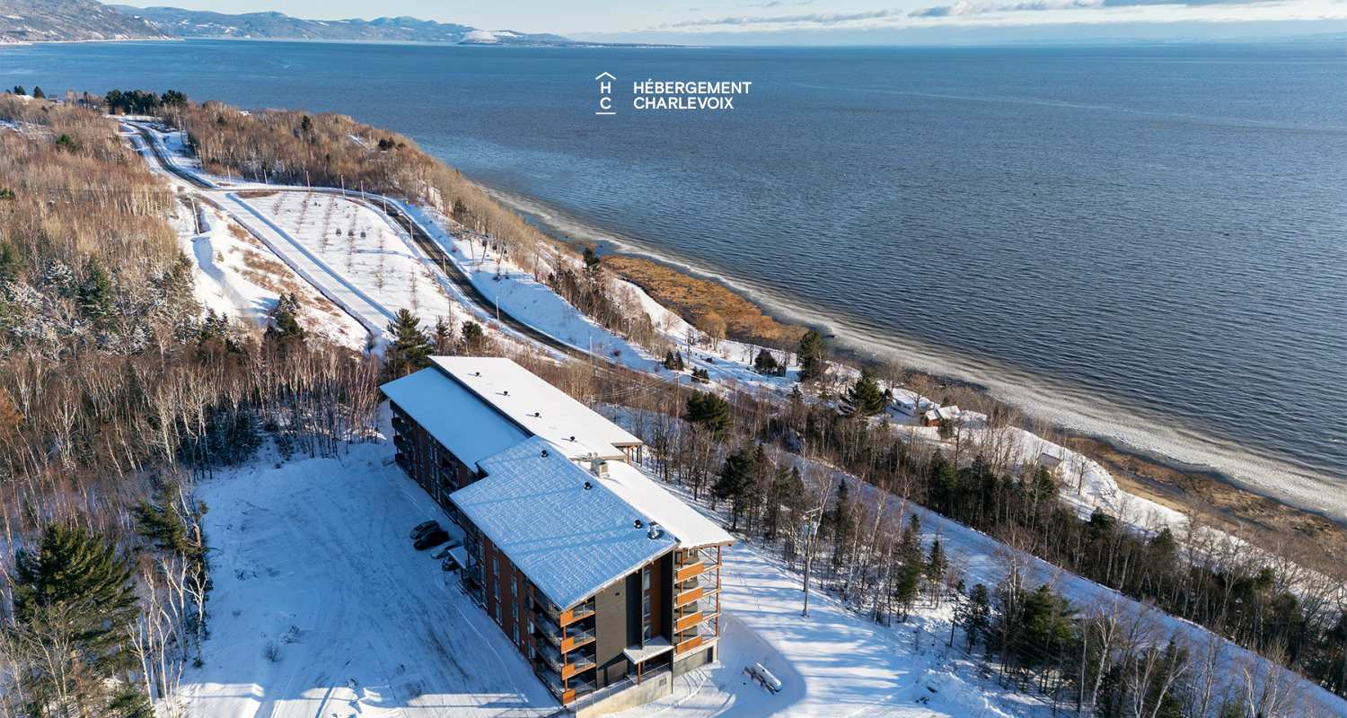 Cache 2 chambres-2 lits Queen, 2 lits simples superposés, 1 divan-lit - 1 à 8 personnes - Idéal pour l'hiver tout comme l'été