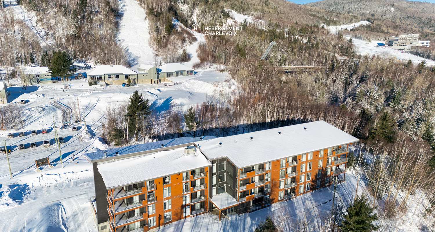 Cache 2 chambres-2 lits Queen, 2 lits simples superposés, 1 divan-lit - 1 à 8 personnes - Idéal pour l'hiver tout comme l'été