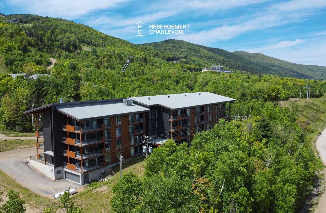 Cache 2 rooms-2 lits Queen, 1 divan-lit - 1 à 6 personnes - Is located at less than 200 meters from the chairlift