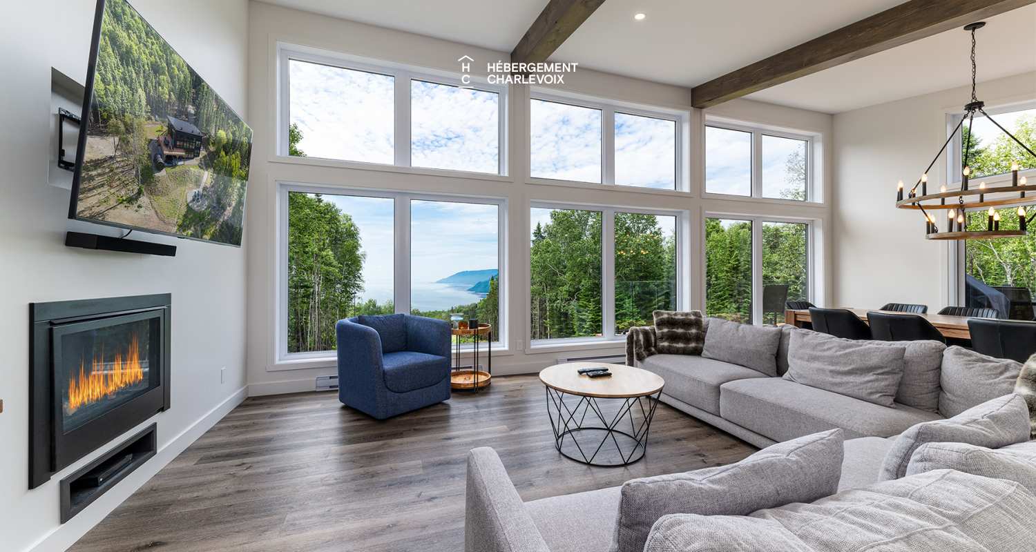 DOM-7 - En pleine nature avec vue époustouflante sur le fleuve