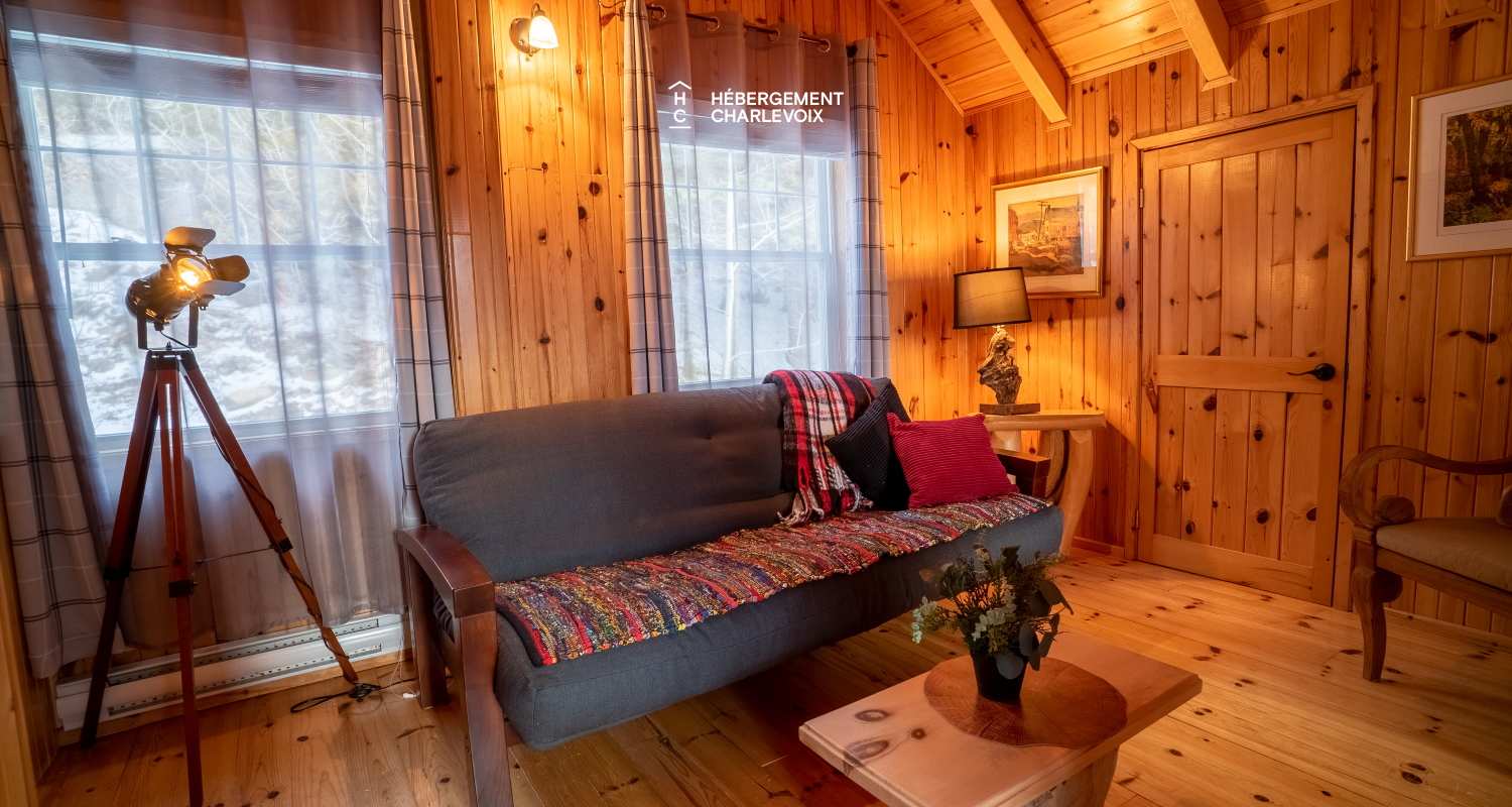 DOU-280 - Charmant chalet surplombant la plage de Baie-Saint-Paul