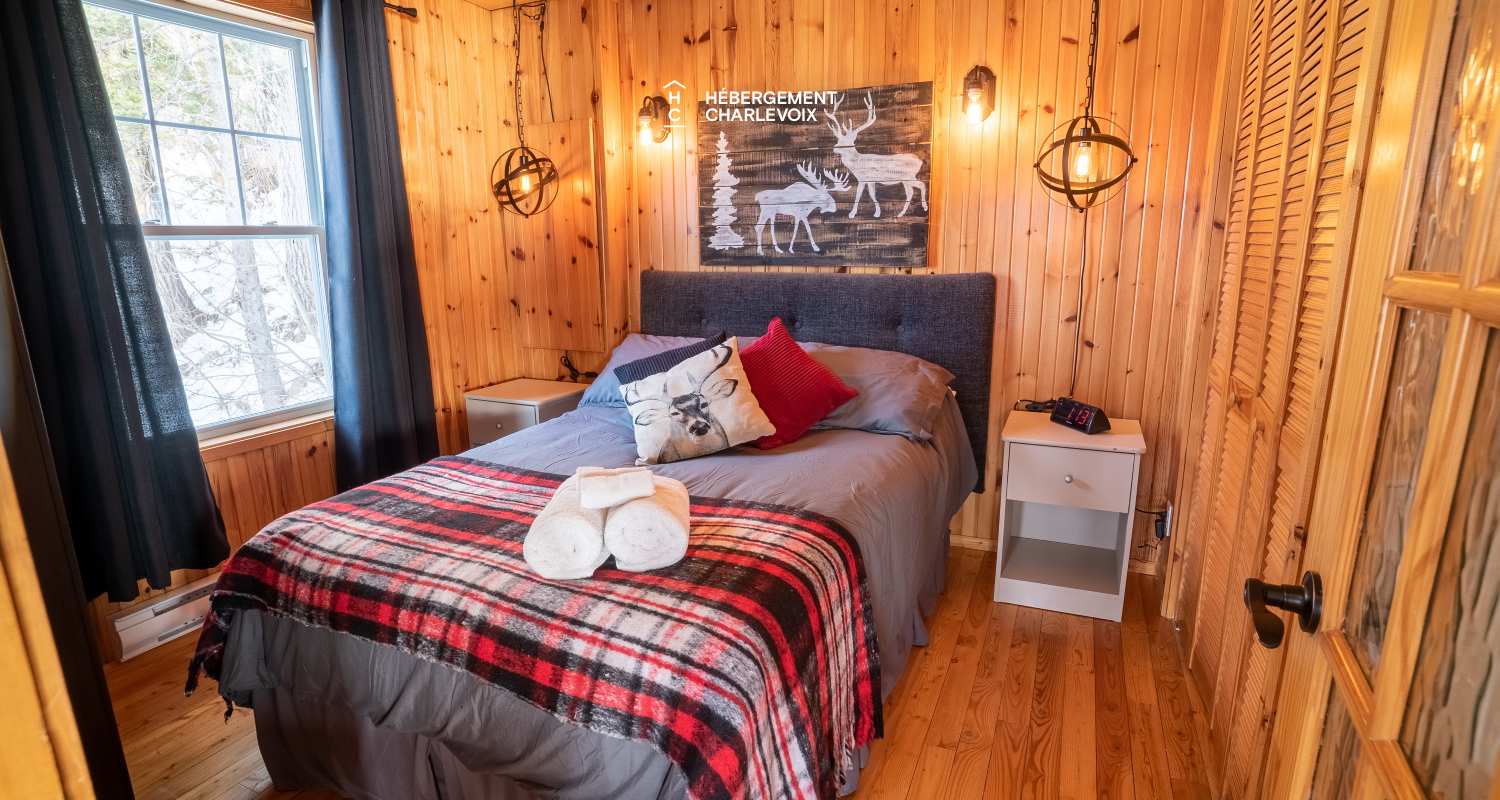 DOU-280 - Charmant chalet surplombant la plage de Baie-Saint-Paul