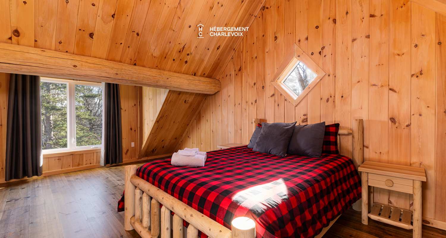 DUC-24 - Chalet en bois rond pour 18 personnes