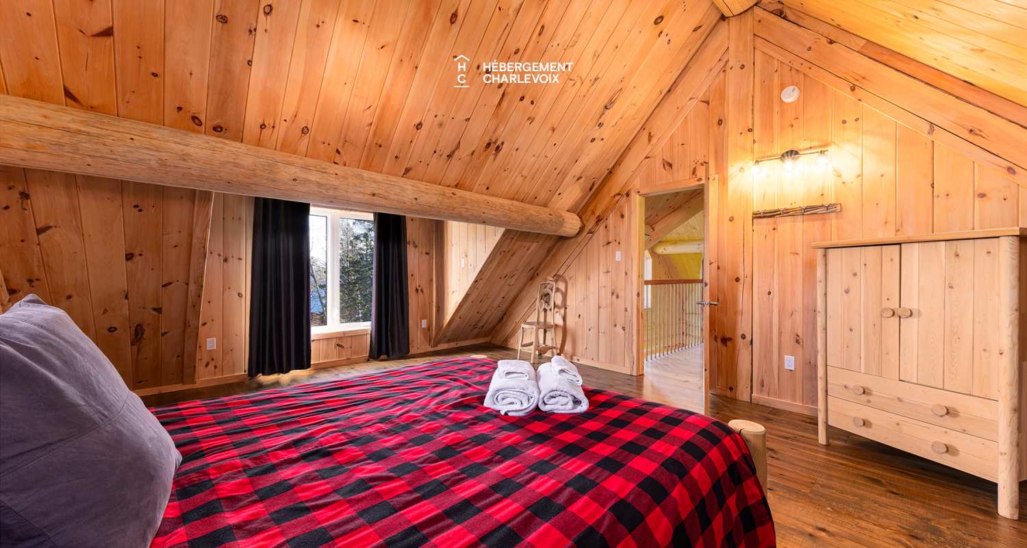 DUC-24 - Chalet en bois rond pour 18 personnes