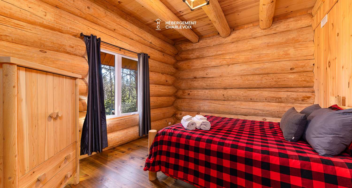 DUC-24 - Chalet en bois rond pour 18 personnes