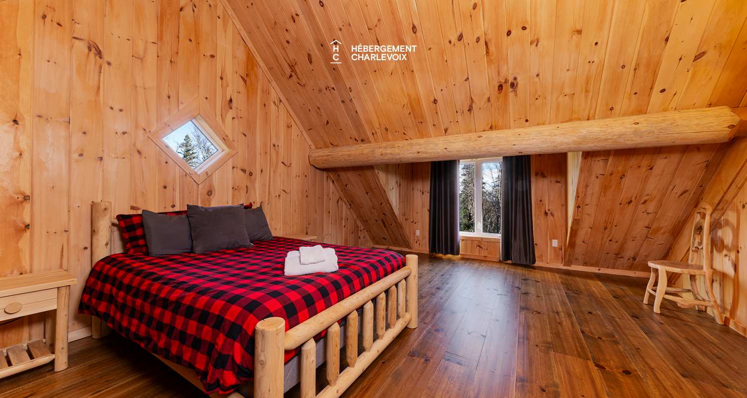 DUC-24 - Chalet en bois rond pour 18 personnes