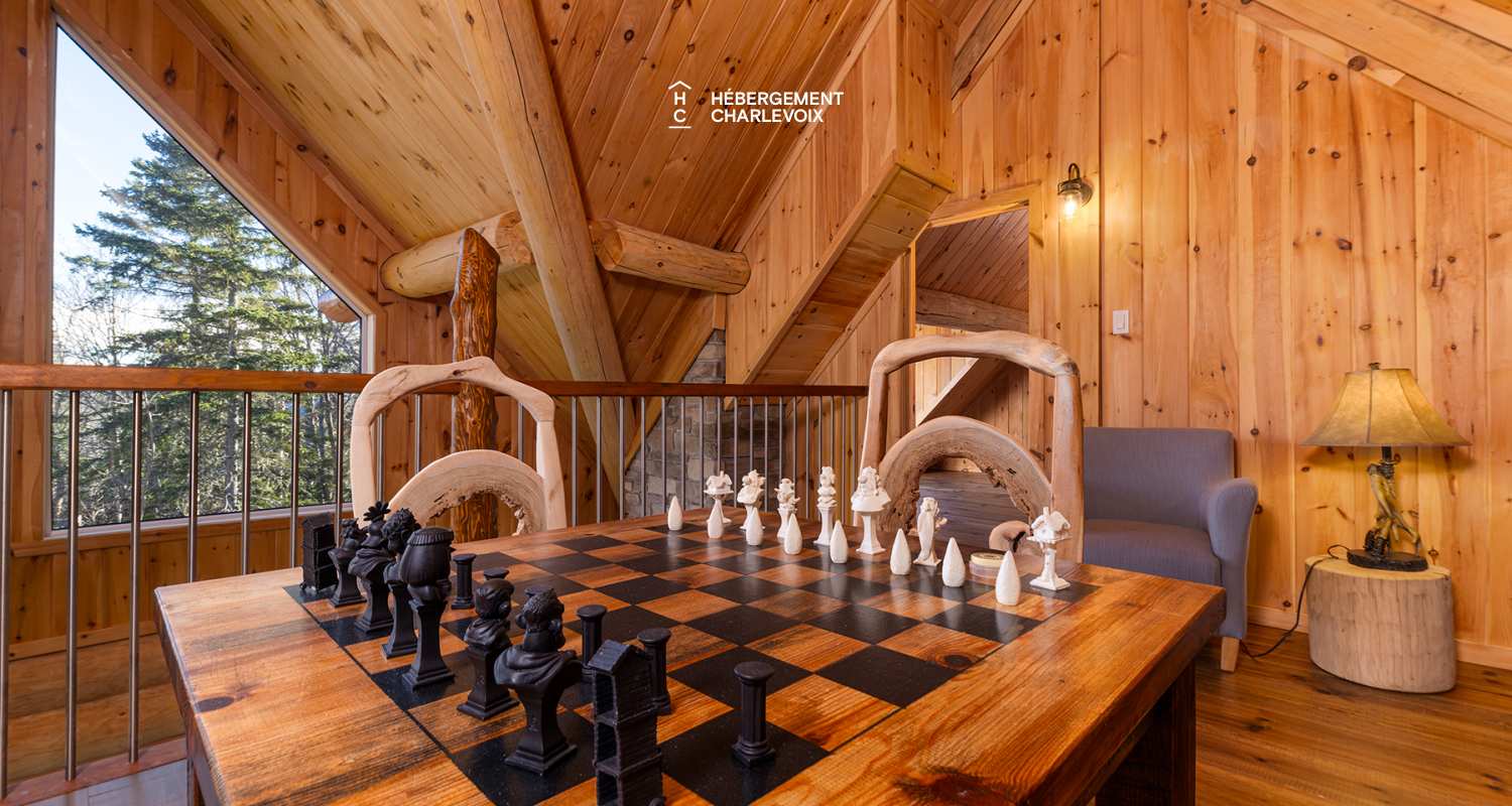 DUC-24 - Chalet en bois rond pour 18 personnes