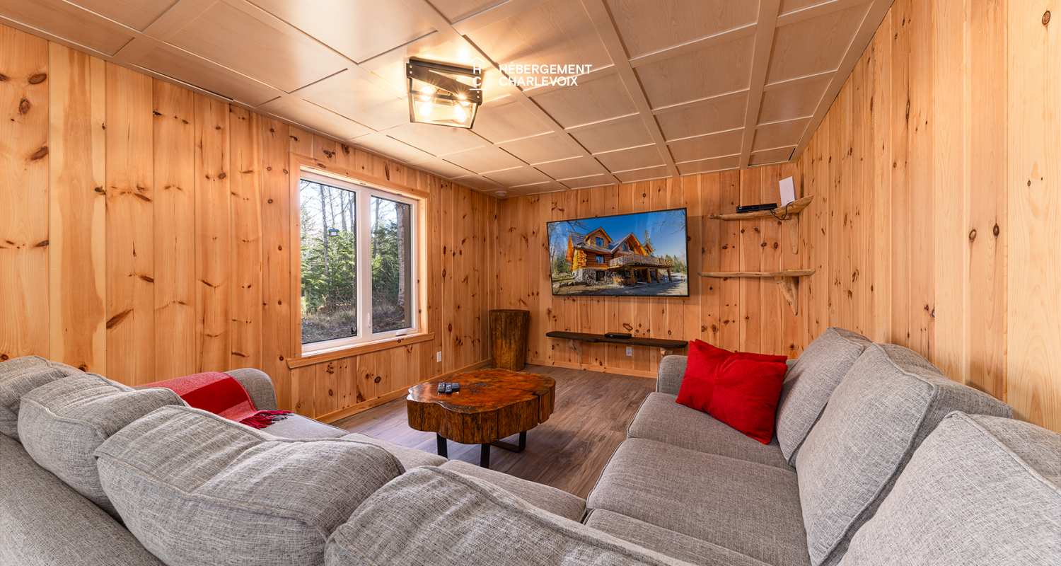 DUC-24 - Chalet en bois rond pour 18 personnes