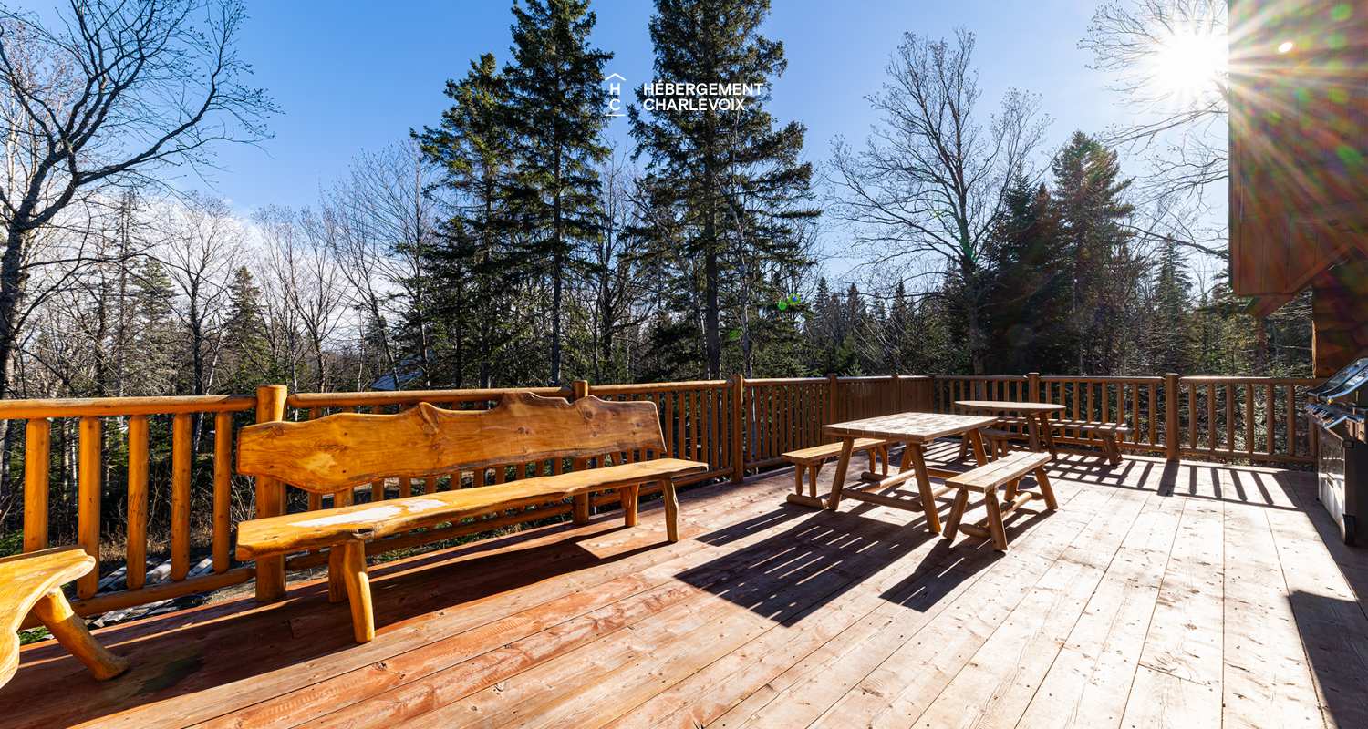 DUC-24 - Chalet en bois rond pour 18 personnes