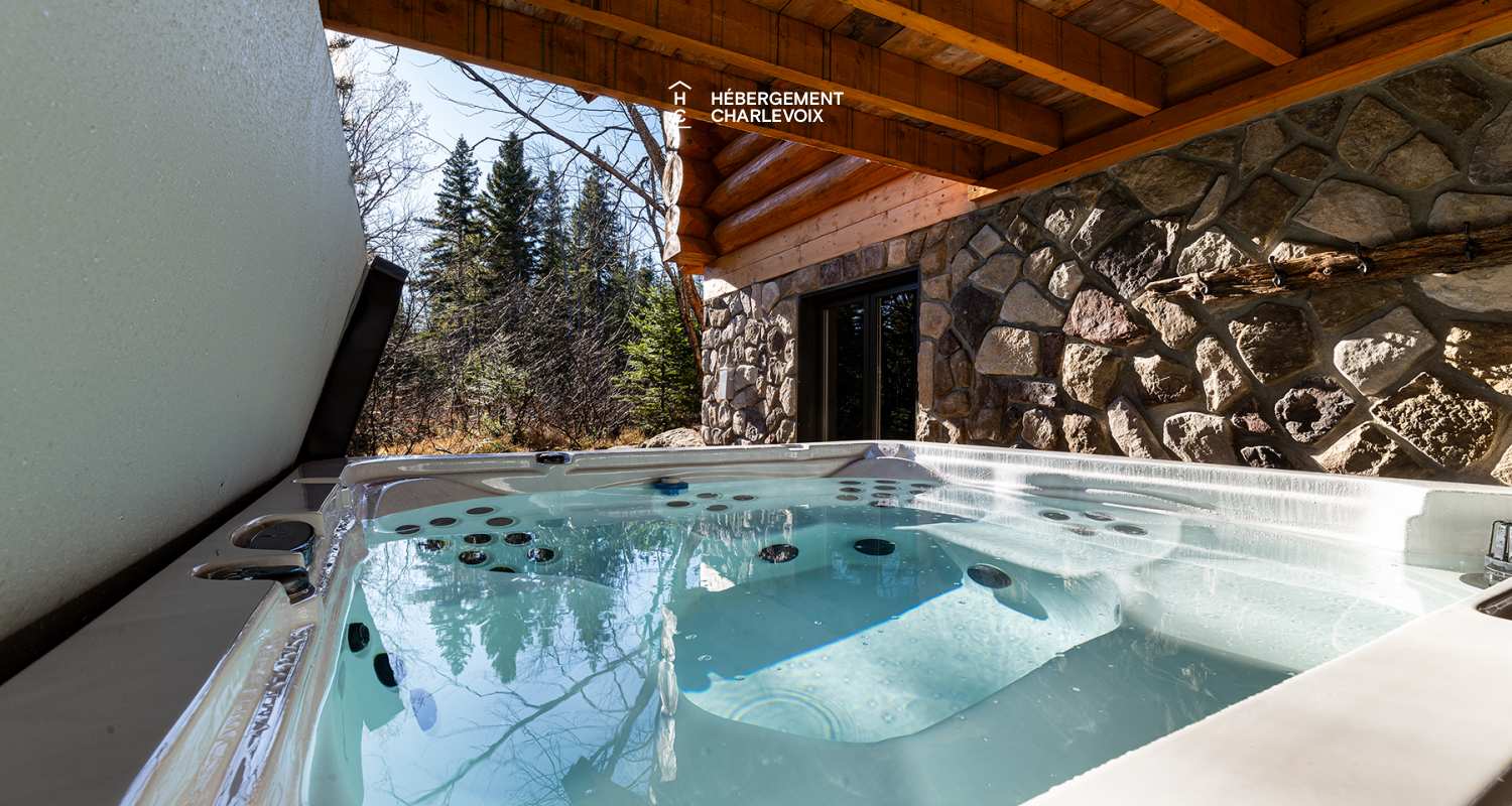 DUC-24 - Chalet en bois rond pour 18 personnes