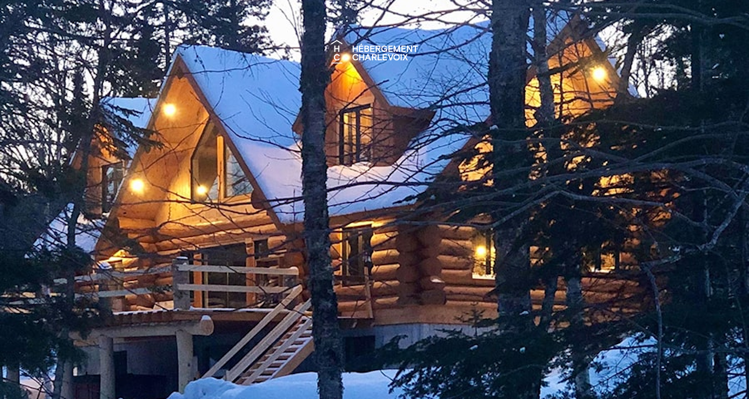 DUC-24 - Chalet en bois rond pour 18 personnes