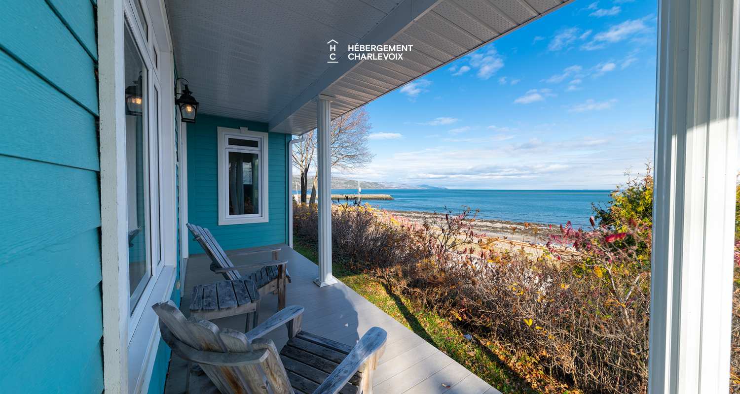 EAU- 318 - The view is magnificent on the St-Lawrence River!!