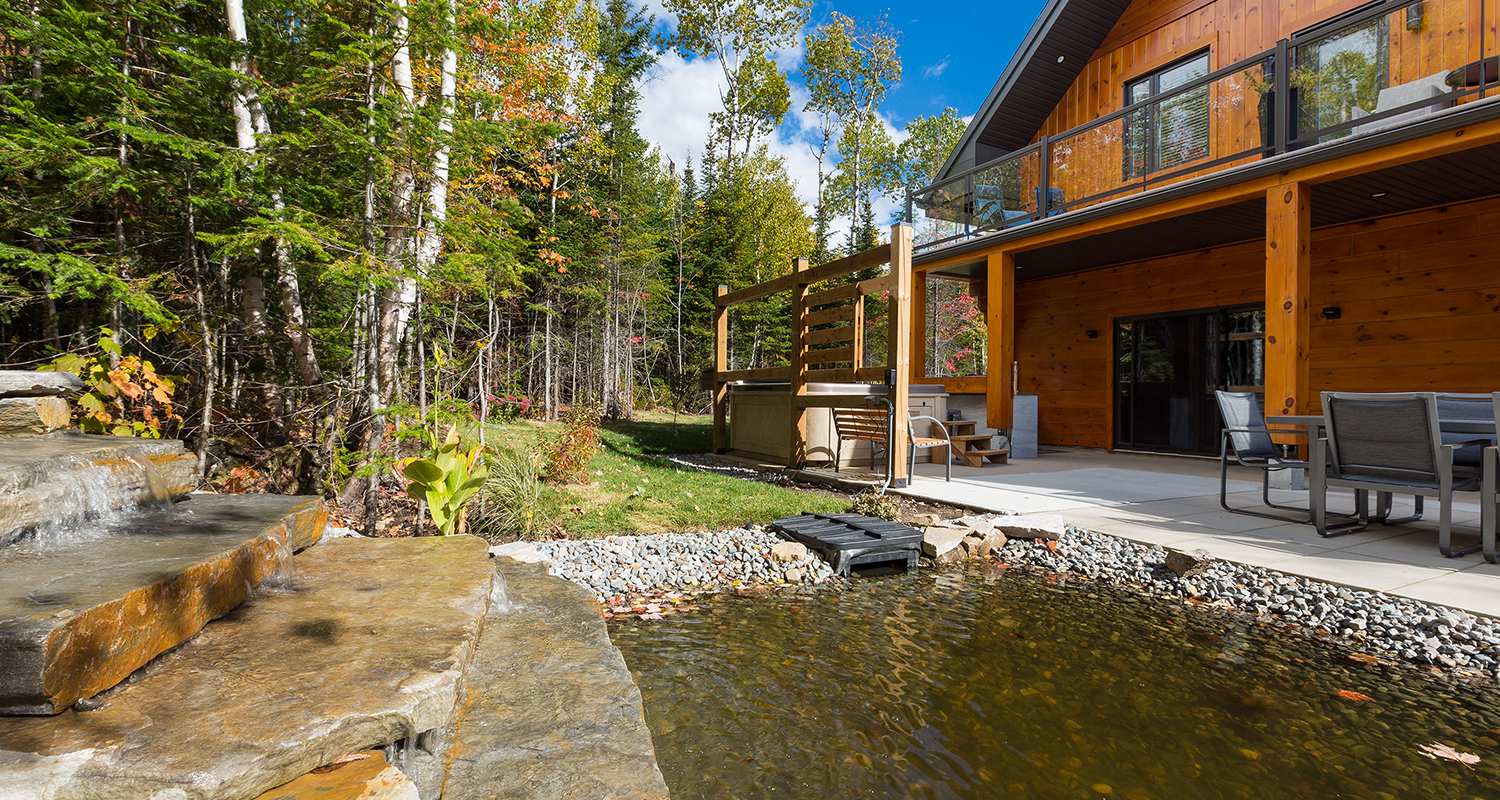 Chalet à louer FRA1 PetiteRivièreSaintFrançois Hébergement Charlevoix.