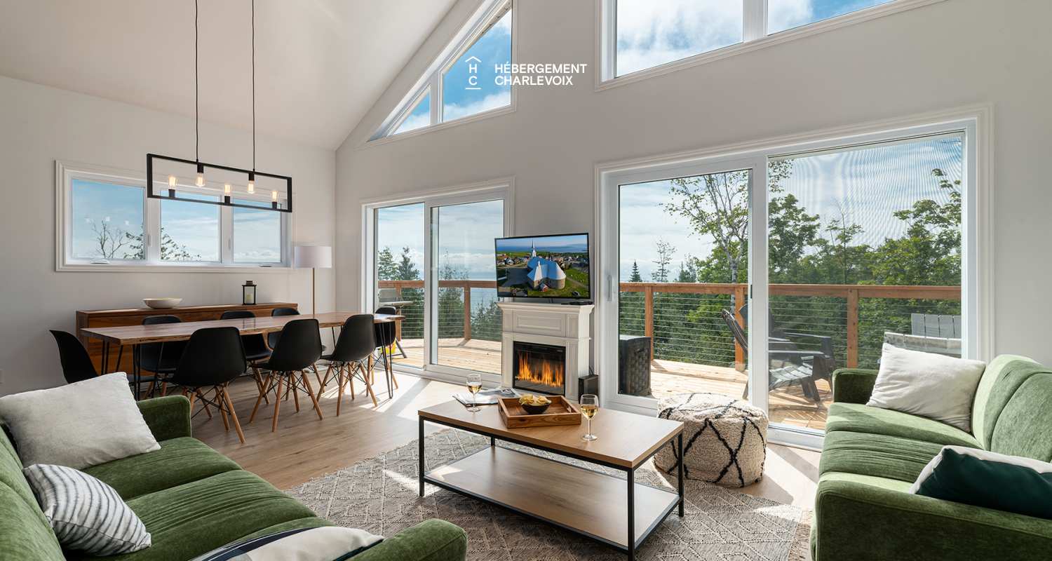 HOR-92 - NEW CONSTRUCTION: Comfort and modernity in Charlevoix!