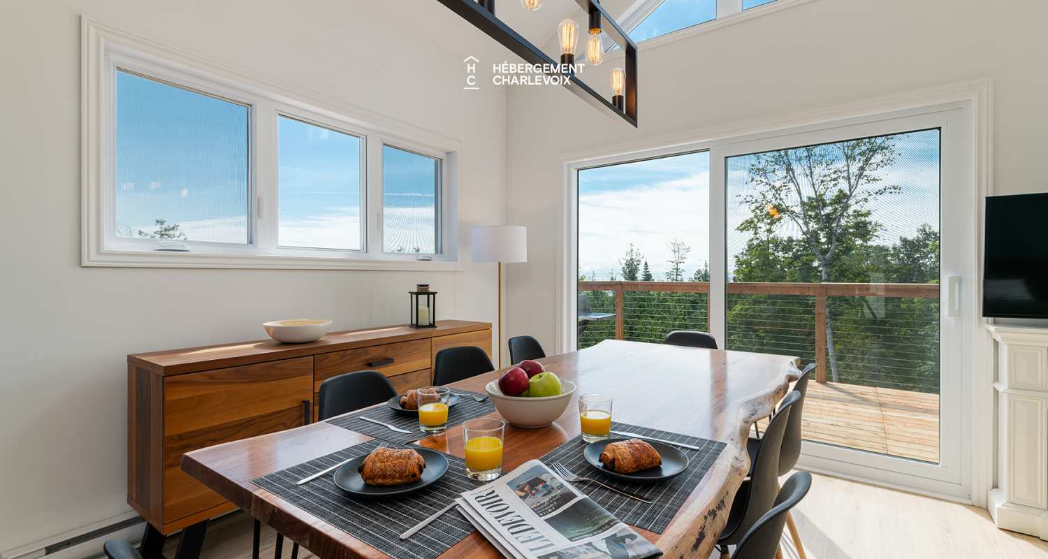 HOR-92 - NEW CONSTRUCTION: Comfort and modernity in Charlevoix!