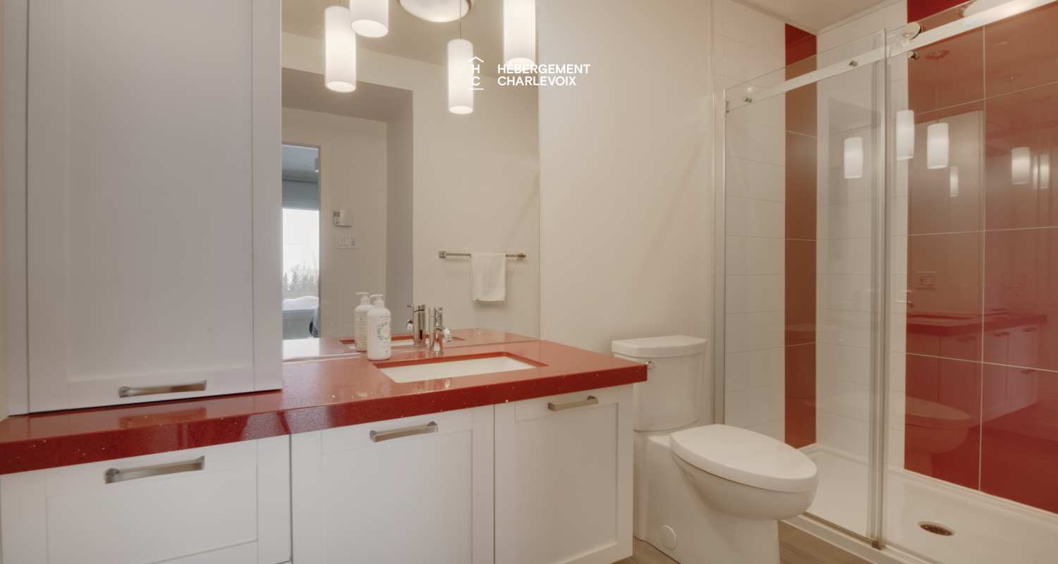 JAM-62 - Chalet confortable avec une vue imprenable sur le fleuve et les pentes