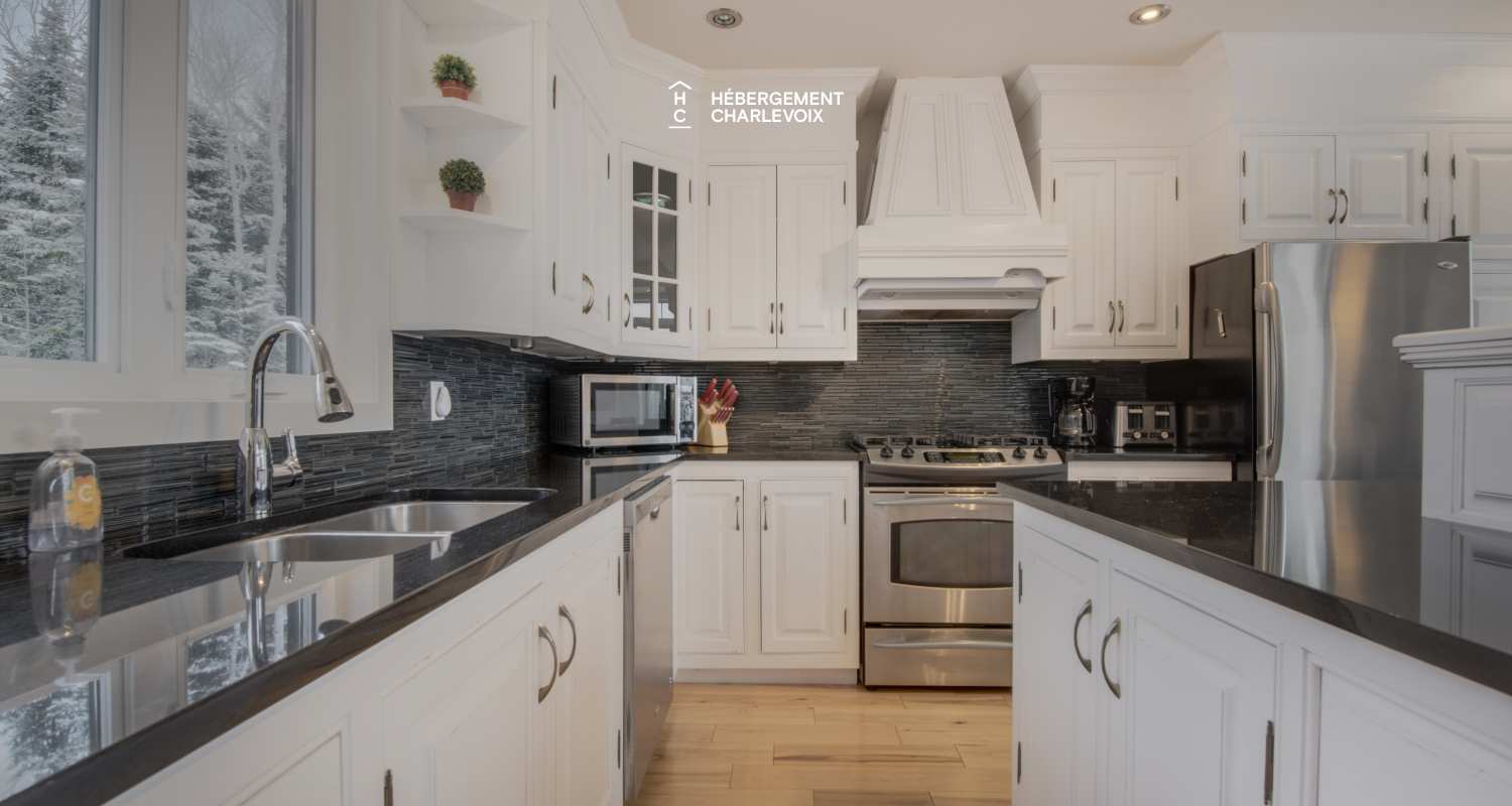 JAM-62 - Chalet confortable avec une vue imprenable sur le fleuve et les pentes