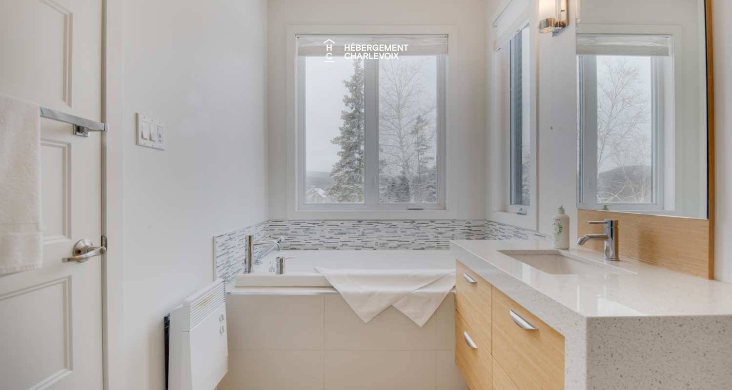 JAM-62 - Chalet confortable avec une vue imprenable sur le fleuve et les pentes