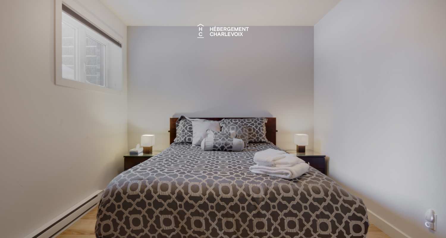 JAM-62 - Chalet confortable avec une vue imprenable sur le fleuve et les pentes