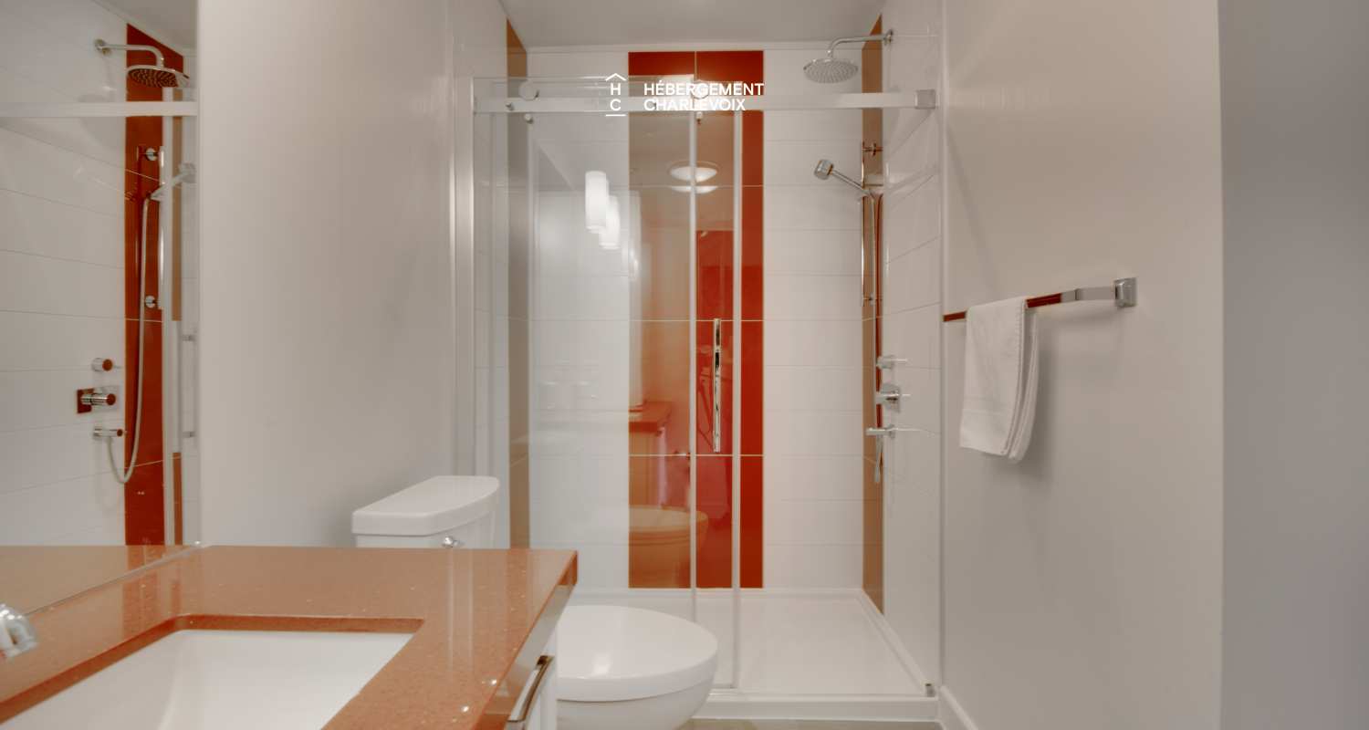 JAM-62 - Chalet confortable avec une vue imprenable sur le fleuve et les pentes