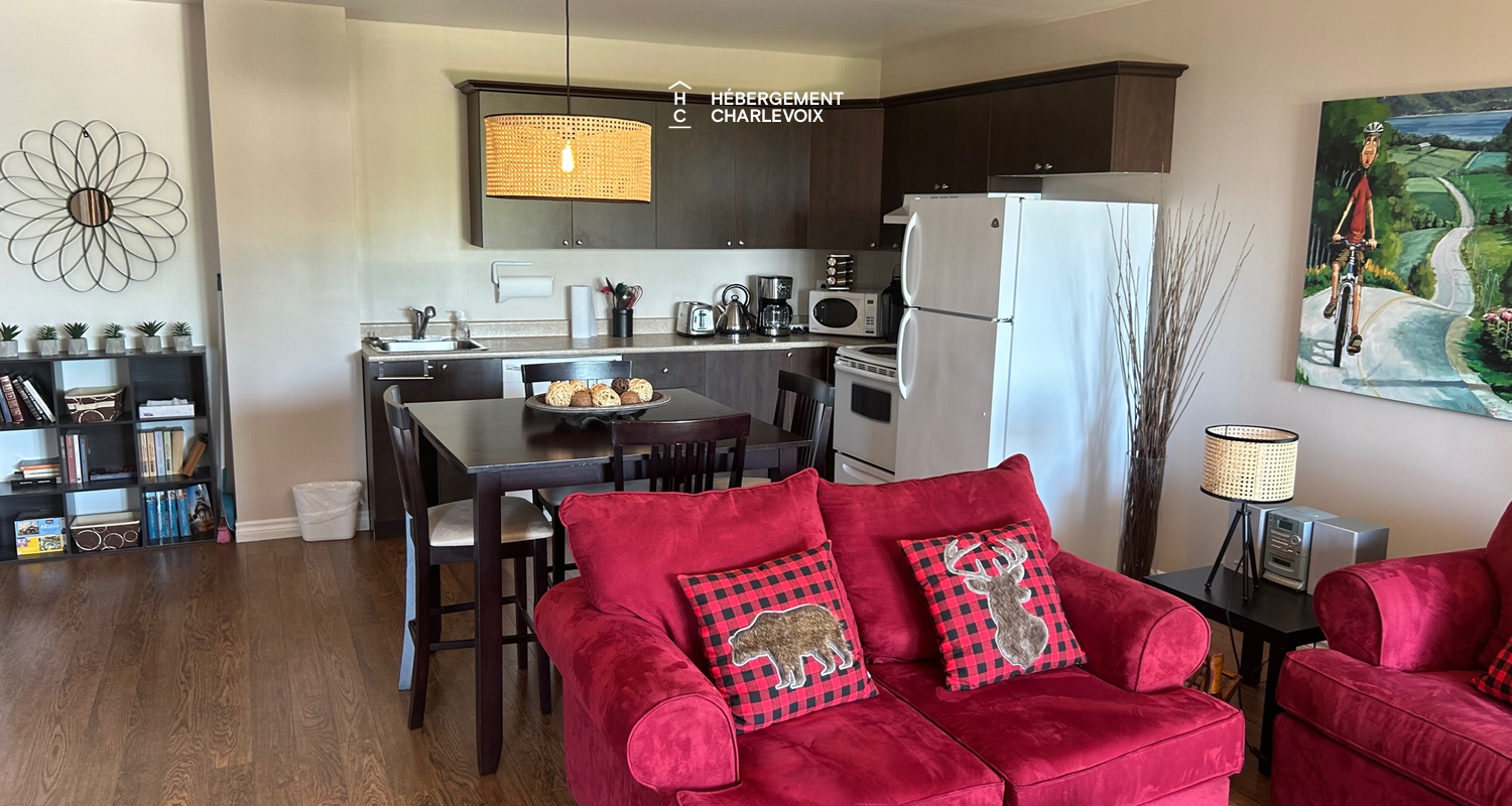 LOFT-14-2 - Condo lumineux et tout équipé